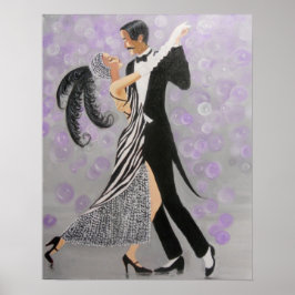 BALLROOM-DANCERS POSTER