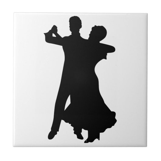 Ballroom Dancers Tegeltje (Voorkant)