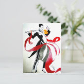 BALLROOM DANCING BRIEFKAART (Staand voorkant)