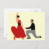Ballroom Dancing Briefkaart (Voorkant / Achterkant)