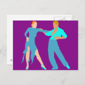 Ballroom Dancing Briefkaart (Voorkant / Achterkant)