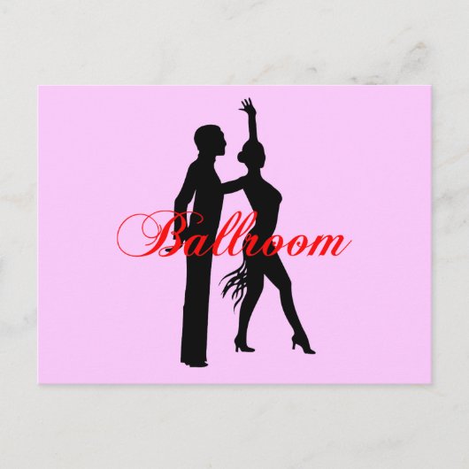 Ballroom Dancing Briefkaart (Voorkant)