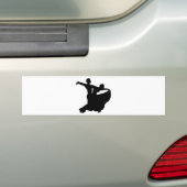 Ballroom Dancing Bumpersticker (Op auto)
