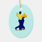 Ballroom Dancing Keramisch Ornament (Achterkant)