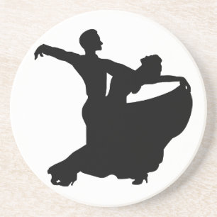 Ballroom Dancing Zandsteen Onderzetter