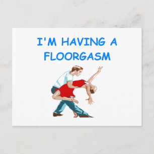 ballroom dansen briefkaart