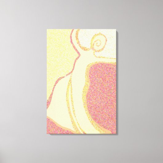 Ballroom dansen canvas afdruk (Voorkant)