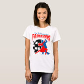 Ballroom-dansen - FABULOUS T-shirt (Voorkant volledig)
