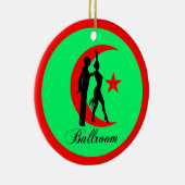 Ballroom dansen keramisch ornament (Rechts)