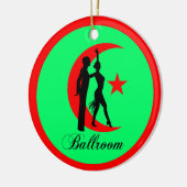 Ballroom dansen keramisch ornament (Links)