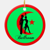 Ballroom dansen keramisch ornament (Achterkant)