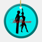 Ballroom dansen keramisch ornament (Achterkant)