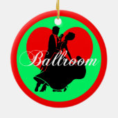 Ballroom dansen keramisch ornament (Achterkant)
