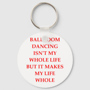 ballroom dansen sleutelhanger