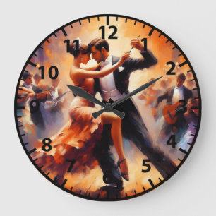 Ballroom Dansen Swing Dansparen Grote Klok