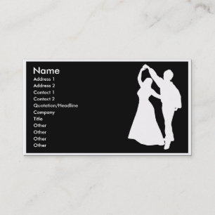 ballroom dansen Visitekaartje