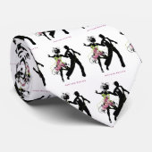 Ballroom Dansend Stropdas (Opgerold)