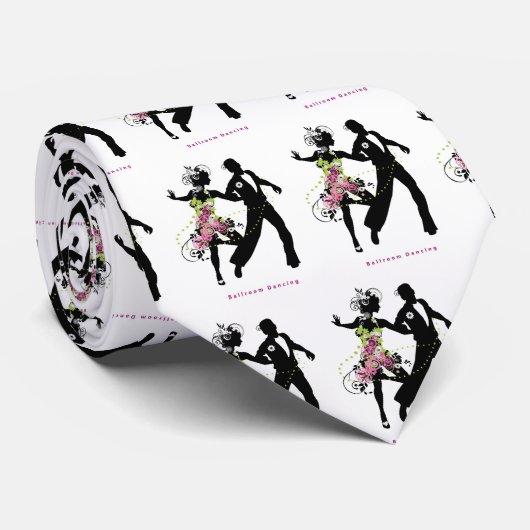 Ballroom Dansend Stropdas (Opgerold)