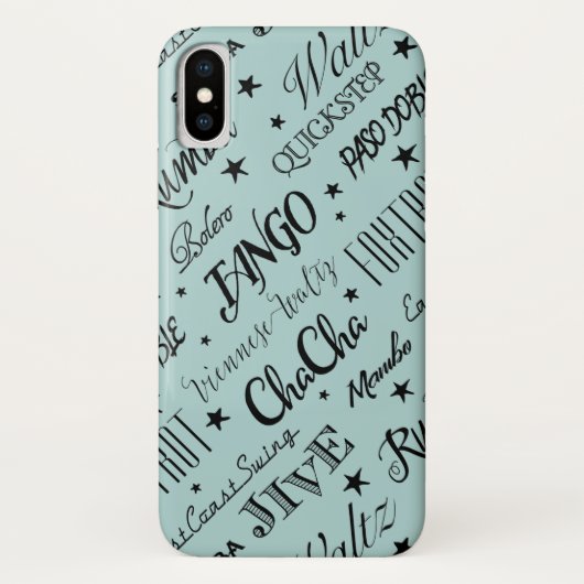 Ballroom danspatroon | Kies je kleur Case-Mate iPhone Case (Achterkant)