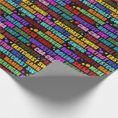 Ballroom dansstijlen | ballroomdansen cadeaupapier (Hoek)