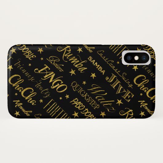 Ballroom dansstijlen overal patroon Case-Mate iPhone case (Achterkant (horizontaal))