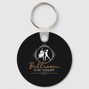 Ballroom is mijn therapie - Dansende partner Paar Sleutelhanger