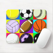 BALLS MOUSEPAD MUISMAT (Met muis)