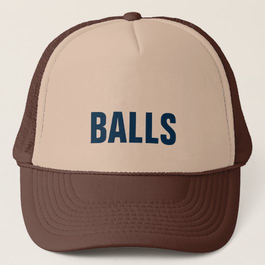BALLS Trucker Hat Pet (Voorkant)