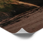 ballybunion beach château et affiche des falaises (Coin)