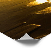 ballybunion sunny golden strand sunset poster (Hoek)