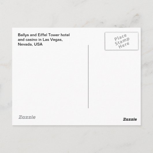 BALLYS Briefkaart (Achterkant)