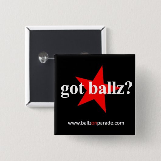 Ballz ? Badge (Devant & derrière)