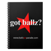 Ballz ? Carnet (Devant)