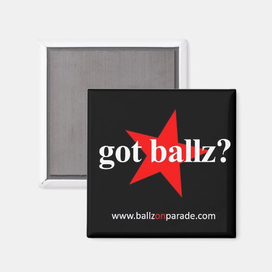 Ballz ? Magnet (Recto/Verso)