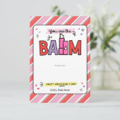 Balm Chapstick Kaart Holder Valentijnsdag Gift (Staand voorkant)