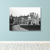 Balmoral Castle Canvas Afdruk (Insitu (Houten vloer))
