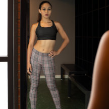 Balmoral Gray Tartan Leggingen
