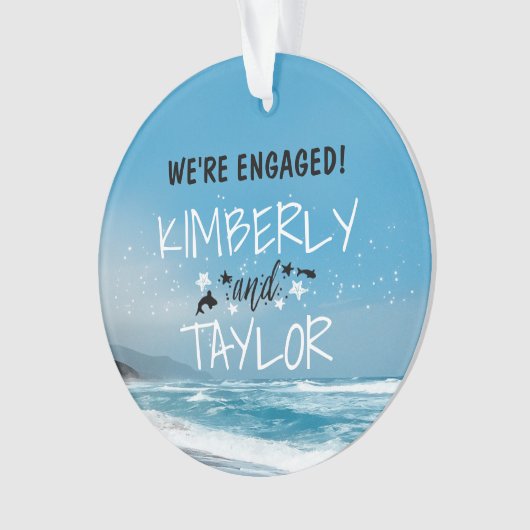 Balnéaire - Blue Beach Wedding / Fiançailles (devant)