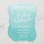 Balnéaire | Faire-part de mariage (Devant / Derrière)