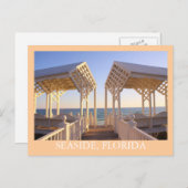 Balnéaire, Florida Pavilion Beach Access Carte pos (Devant / Derrière)