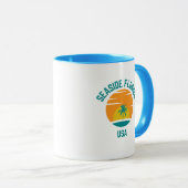 Balnéaire Floride café Mug (Devant droit)