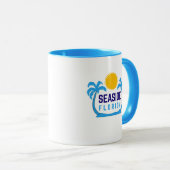 Balnéaire Floride café Mug (Devant droit)