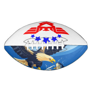 Balón de Fútbol Americano Águila Cazando un Pez American Football