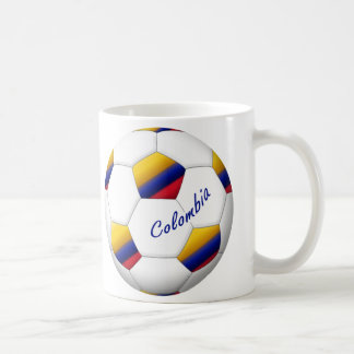 Balón de FÚTBOL COLOMBIA Bandera nacional Koffiemok