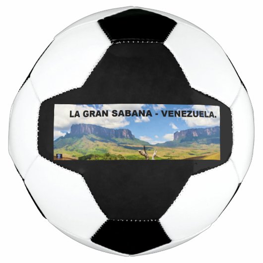 BALÓN DE FÚTBOL DE LA GRAN SABANA. VOETBAL (Voorkant)
