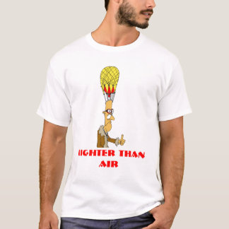 balonkop, lichter dan lucht t-shirt