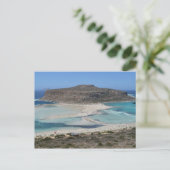 Balos Lagoon, Crète Grèce Beach Carte postale (Debout devant)