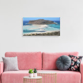 Balos Méditerranée Lagoon Plage Toile Imprimer (Insitu(Salon))