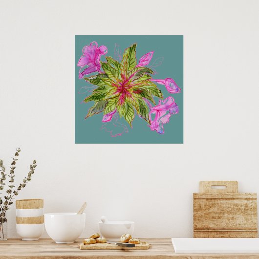 Balsam Bouquet Poster (Keuken)