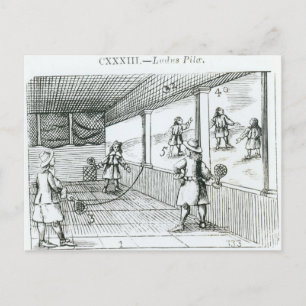 balspel briefkaart